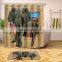 i@home eco friendly polyester waterproof african elephant bath shower curtain custom 3d