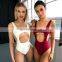 Women Summer Sexy One-piece Bikini Set Swimwear Swimsuit Hollow Backless Beachwear