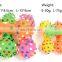 Manufacturer Wholesale Manufacturer Squeaky Design Mix Color Hamburger Pet Dog Vinyl Toy