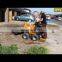 China Taian Hysoon multifunctional crawler and wheel mini skid steer loader earth digger small garden machinery