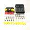 Hampool Hot Selling 5 Pin Electrical Crimp Automotive Insulating Wiring Connectors