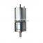 chihai motor CHR-GM25-370 all-metal reducer 25mm gearbox  Double output shaft dc motor for intelligent tracking car,  robot