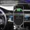 Car Phone Holder Wireless Charger For iPhone Huawei Xiaomi 15W Induction Car Mount Fast Wireless Charging Suck Phone Holder
