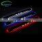 LED Door Sill For CADILLAC XT4 2018-2020 Streamed Light Scuff Plate Acrylic Battery Car Door Sill Accessories