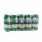 Junchi three ply 210D 24 ply plastic colored spool pp twine