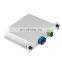 OEM Professional Cassette Type SC UPC FTTH  1x2  Fiber Optic PLC Splitter