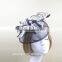 Beautiful Design Sinamay Fabric For Hats,Sinamay Fascinator With Feather