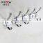 Wesda stainless sateel door clothes swivel hook bathroom accessory hangers 088