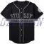 fashionable baseball jersey embroidered pattern and logo t-shirts for men/women training