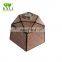 Luxury handmade velvet perfume paper box vacant fragrance liquid packaging boxes
