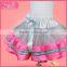 Flower girl tulle skirt,beautiful short girls skirts, girls print skirt