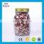 Wholesale 1000ml transparent glass mason jar clear glass storage jar