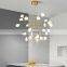 Modern Luxury Led Chandelier Lighting Firefly Tree Branch Ceiling Chandeliers Indoor Lighting Nordic Hanging Lamps Home Decor