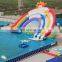 Commercial Outdoor Backyard Inflatable Swimming Pool Waterslides Water Slide