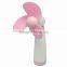 2016 popular Factory hot selling Patented Portable battery fan,Plastic hand fan,Portable Handheld Mini Fan
