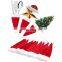 Mini Christmas Hat Tableware Knife Fork Set Holder Pocket Bag Merry Christmas Party Dinner Wine Bottle Xmas Hat Decoration
