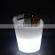 plastic led ice bucket color changing bars nightclubs LED light up ice bucket beer bucket