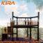 Large Zip Line Playground High Altitude Zip Line Coaster Outdoor Suitable For Team Building