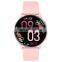 New Arrival Fashion Ladies Smart Band Fitness IP68 Waterproof Play Game Round Touch Screen Sleep Tracker Women MX1 Smart Watch