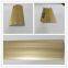 Household door aluminum alloy universal buckle flat buckle composite wood floor edge strip cabinet windowsill staircase right Angle closing