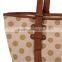 Blue Polka Dot Canvas Beach Bag OEM Production Canvas Tote Bag                        
                                                Quality Choice