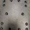 4707 Brake Shoe Assembly HOWO 14 Hole Brake Pad