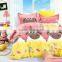 Lovely naive animal printed children bed sets