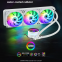 CPU 360 AIO Radiator 240 integrated water-cooled heat sink supports 4th to 13th generation INTEL AMD AM5 5V ARGB 3PIN AURA SYNC