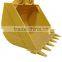 345 excavator bucket standard bucket 2.1 3.2 2.3 2.4cbm application for CAT345 excavator