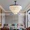 Modern Round Brass Alabaster Pendant Lighting Chandelier for Living Room
