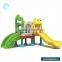 Small Cheap kids plastic slide mcdonalds used outdoor playground equipment material