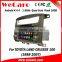 Wecaro WC-TL7020 7" Android 4.4.4 car multimedia system double din for toyota land cruiser car audio player audio system