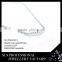 Hawaiian necklace accessory jewelry selling 925 silver girls necklace new designs beautiful necklace