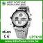 LP7610 High quality all stainless steel 30m waterproof chronographic dual time watch