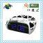 Colorful Digital PLL Alarm Clock Radio Light Rim Dimmer Radio