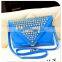 Fashion rivet envelope bag new model purses and ladies handbags