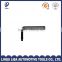 different material of L offset handle bent bar