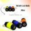 (1500429) ABS Plastic Rechargeable Promotional Gift LED Pocket USB Torch