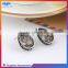 Fashion women's waterdrop stud earring, hot sale crystal stud eardrop