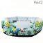 High quality and fashion color material waterproof washable cute pet cat dog house of rosey form