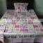 Microfiber girls soft flower quilt