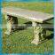 Cast stone carved table base