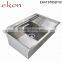Single Bowl Above Counter Handmade Kitchen Sinks Stainless Steel