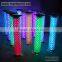 Wedding crystal pillars with LED RGB light for wedding decorations,wedding aisle pillars,wedding pillars for sale(MWS-002)