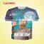 Hot Sale Fashion Sublimation tee shirt,Printing tee shirt