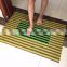 loop rubber colorful door mat with tiles design