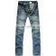 2015 China fashion man denim jean pants cheap price of denim trousers in garment factory