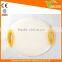 Circle Foldable Cutting Board Chopping Board With Goove Anti-bacterial TPR Cutting Board