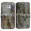 Elegant speckle pattern pu leather holster for moblie phone samsung S6