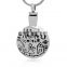 China Custom Making Cinerary Casket Engraved "MOM FOREVER " Cremation Keepsake Jewelry Pendant Forever Keep Mom in Our Hearts